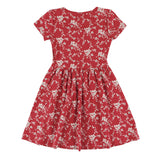 Robe Côtelée Fleurs Cerises 7-14ans-Look-LOK-1263506C-BOR-CLÉMENT