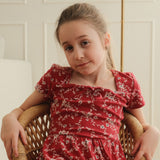 Robe Côtelée Fleurs Cerises 7-14ans-Look-LOK-1263506C-BOR-CLÉMENT