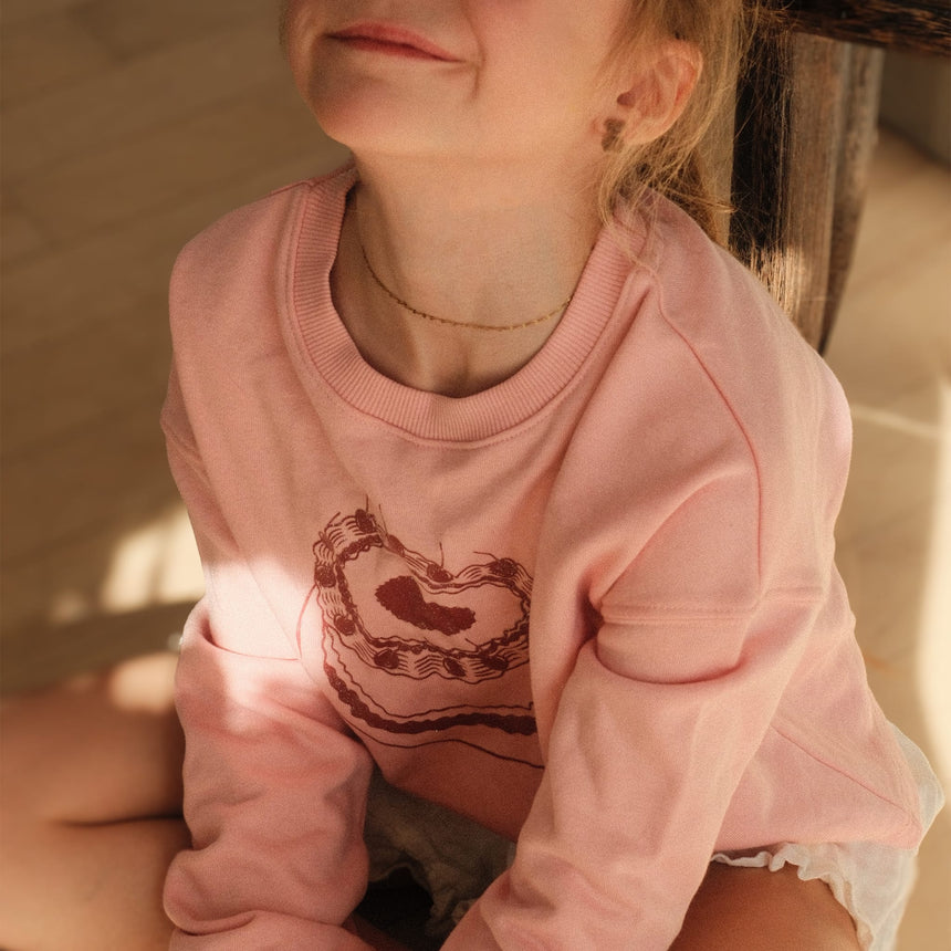 Gilet Ouaté Cerises Gâteau 7-14ans-Look-LOK-1263510C-ROS-CLÉMENT