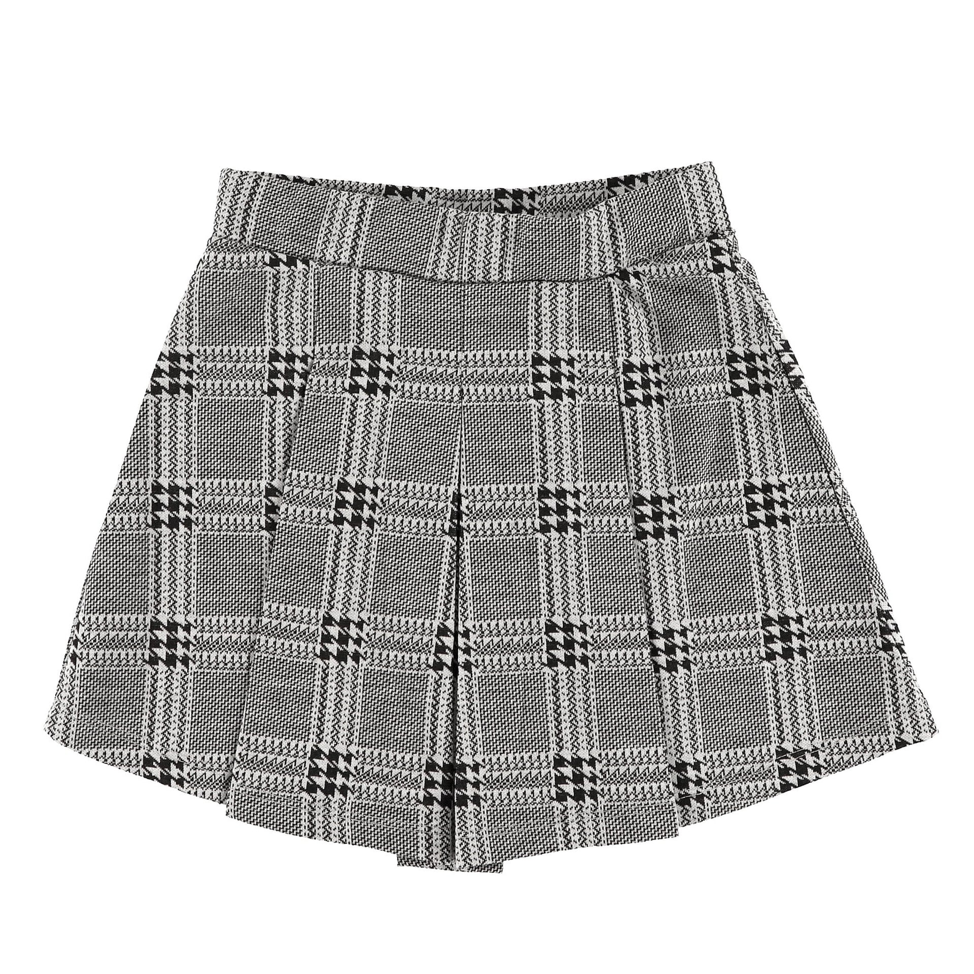 Jupe Bandage New Look Grise à Carreaux – Taille 8 (26 Pouces) – Longue, Femme