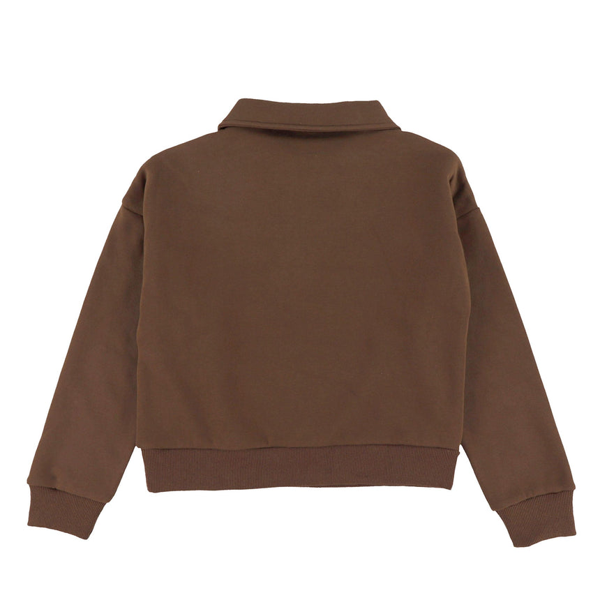 Polo Ouaté Zip Blush & Boucle 7-14ans-Look-LOK-2263477C-CLÉMENT