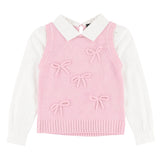 Blouse Bimatière Boucle 7-14ans-Look-Rose-S-LOK-2263485C-CLÉMENT