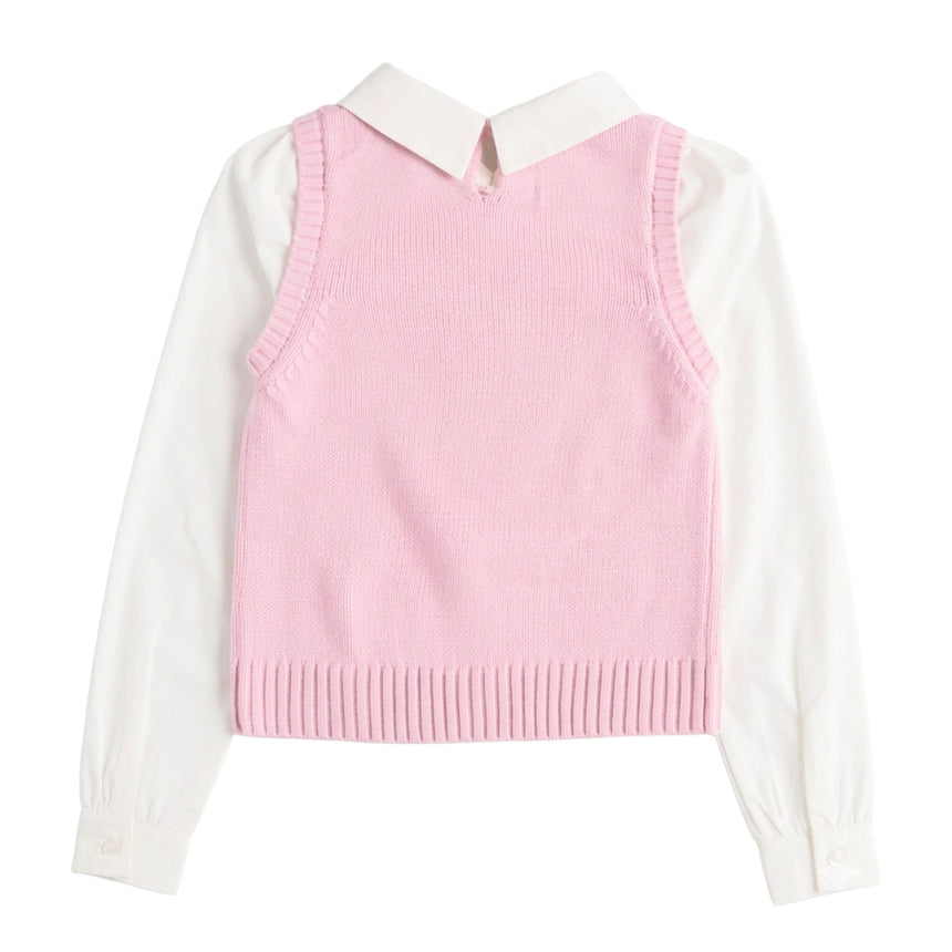 Blouse Bimatière Boucle 7-14ans-Look-LOK-2263485C-CLÉMENT