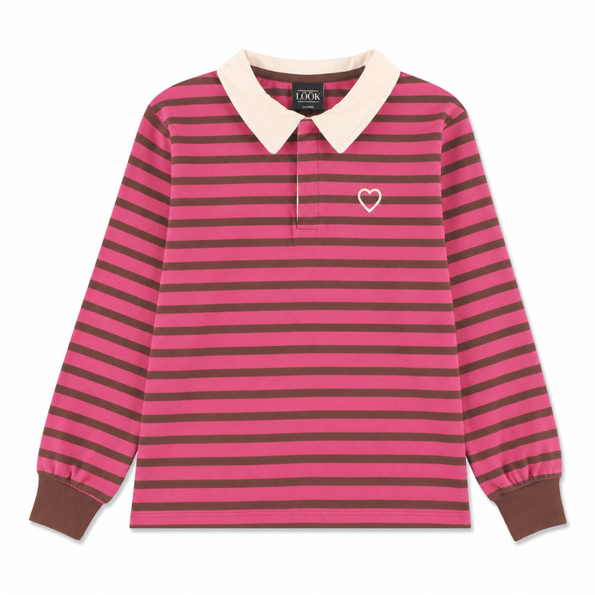 Polo Blush & Boucle 7-14ans-Look-Brun-S-LOK-2263501C-CLÉMENT