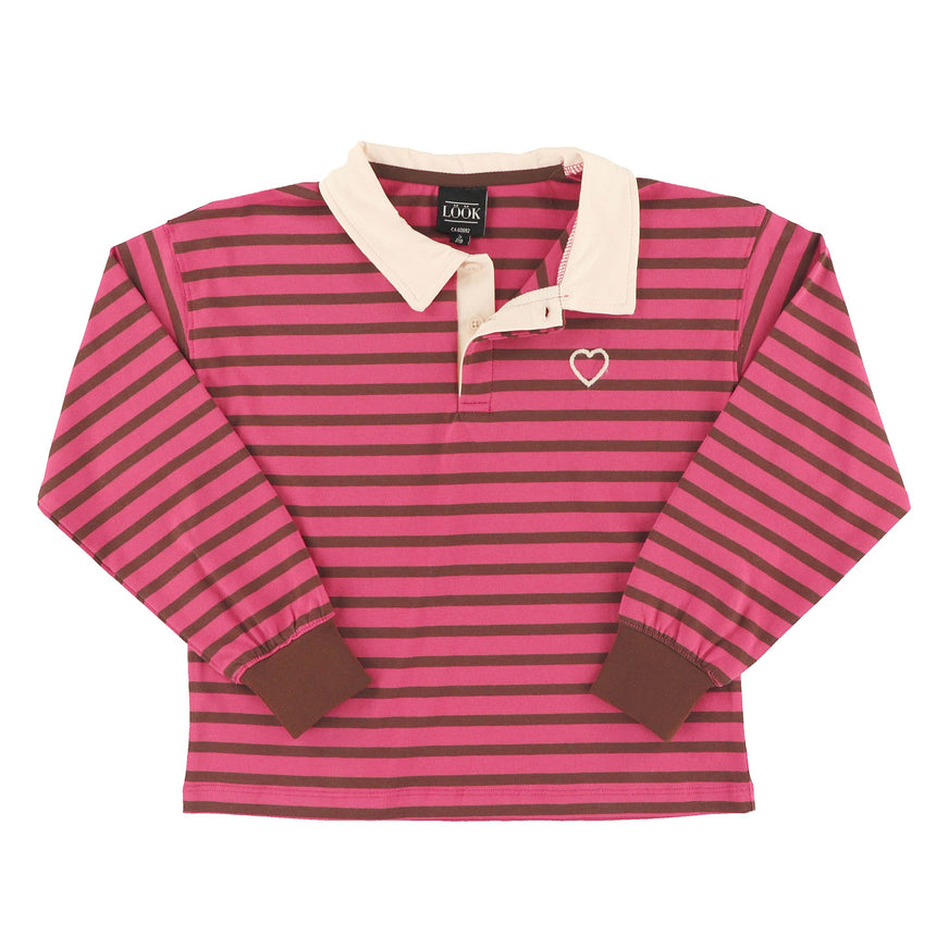 Polo Blush & Boucle 7-14ans-Look-LOK-2263501C-CLÉMENT