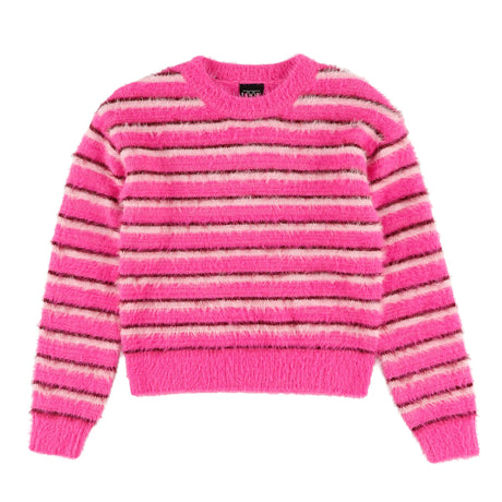 Pull Rayé Blush & Boucle 7-14ans-Look-Rose-S-LOK-2263505C-ROS-CLÉMENT