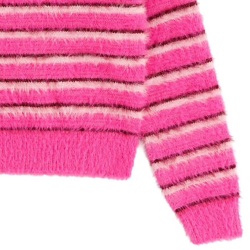 Pull Rayé Blush & Boucle 7-14ans-Look-LOK-2263505C-ROS-CLÉMENT