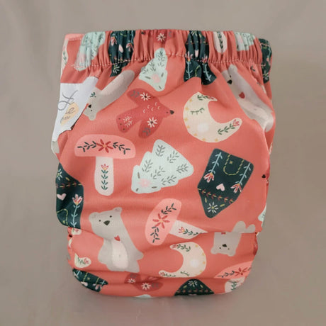 Couche Lavable Nouveau-né - Forêt-La Petite Ourse-LP3-C-NNA-FORET-CLÉMENT