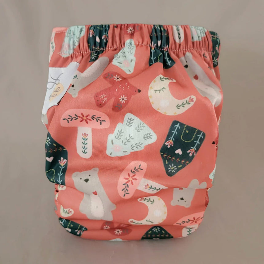 Couche Lavable Nouveau-né - Forêt-La Petite Ourse-LP3-C-NNA-FORET-CLÉMENT