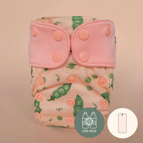 Couche Lavable Nouveau-né - Pois-La Petite Ourse-LP3-C-NNA-POIS-CLÉMENT