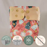 Couche Lavable Évolution - Forêt 8-35lb-La Petite Ourse-LP3-C-NS-FORET-CLÉMENT