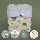 Couche Lavable Évolution 10-35lb - Matcha-La Petite Ourse-LP3-C-NS-MATCHA-CLÉMENT