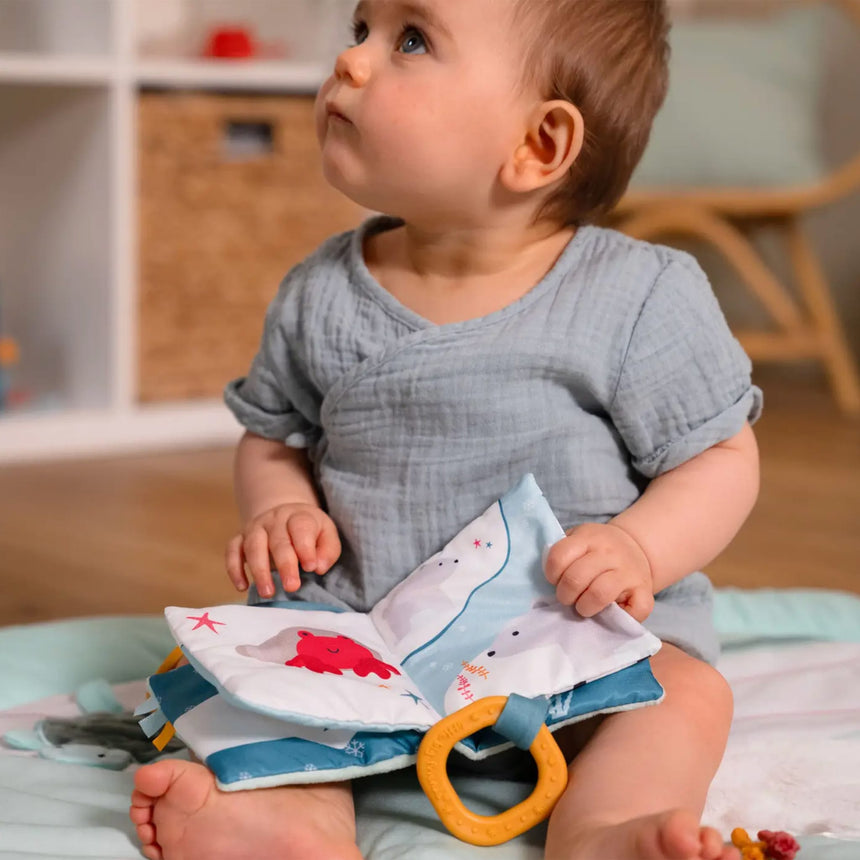 Livre d'Activités pour Poussette - Océan-Little Big Friends-LTB-305086-CLÉMENT