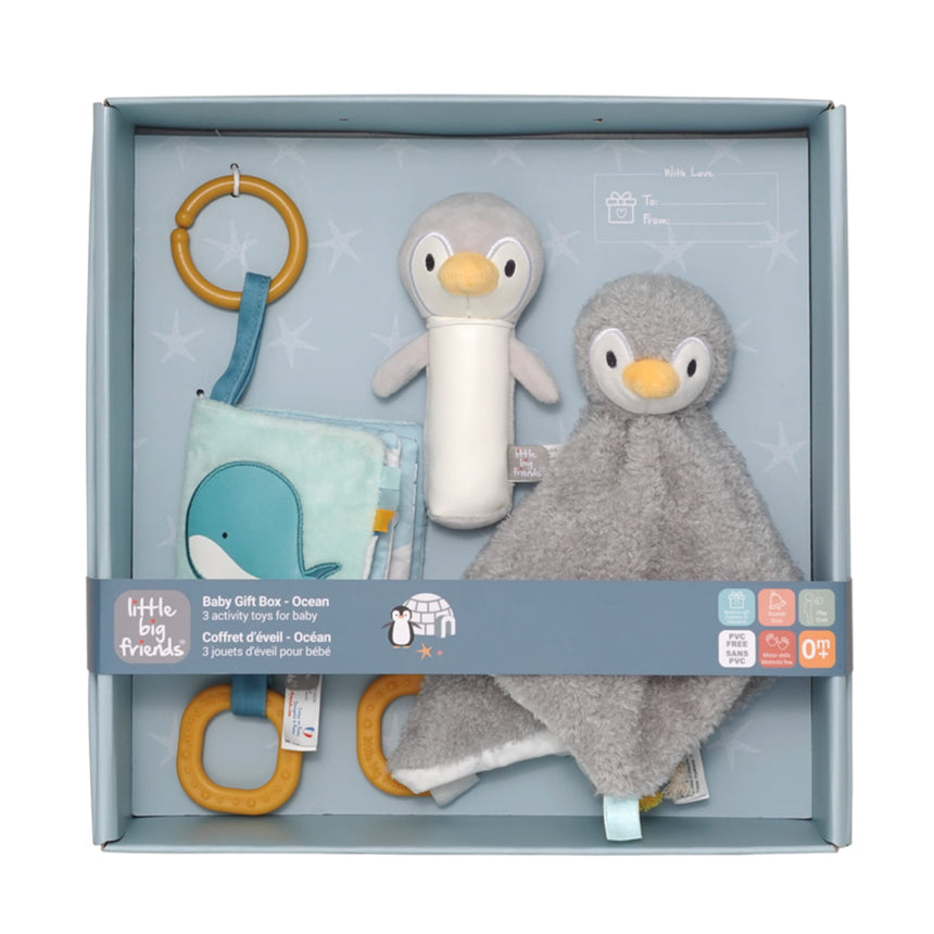 Ensemble Cadeau Coffret d’éveil - Océan-Little Big Friends-LTB-305147-CLÉMENT
