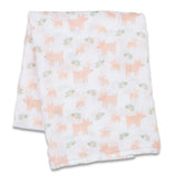 Couverture Mousseline - Cochonnets-Lulujo-LUJ-LJ491-CLÉMENT