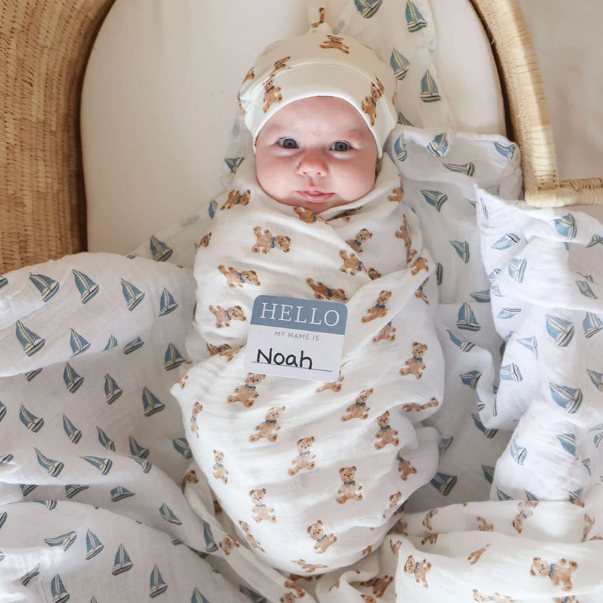 Couverture Mousseline - Bateaux-Lulujo-LUJ-LJ496-CLÉMENT