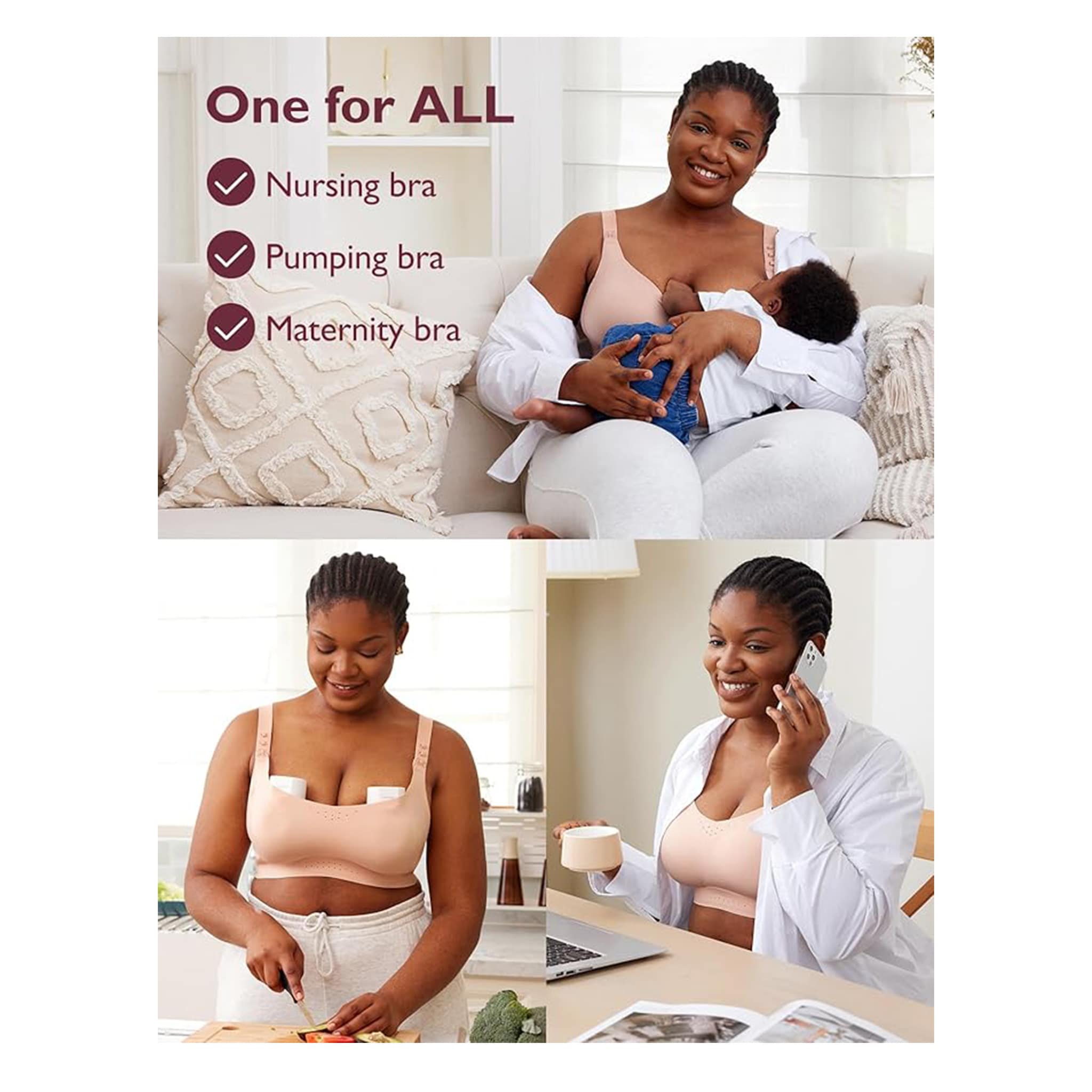 Soutien-gorge de maternité 3-en-1 - Mom Cozy – CLÉMENT