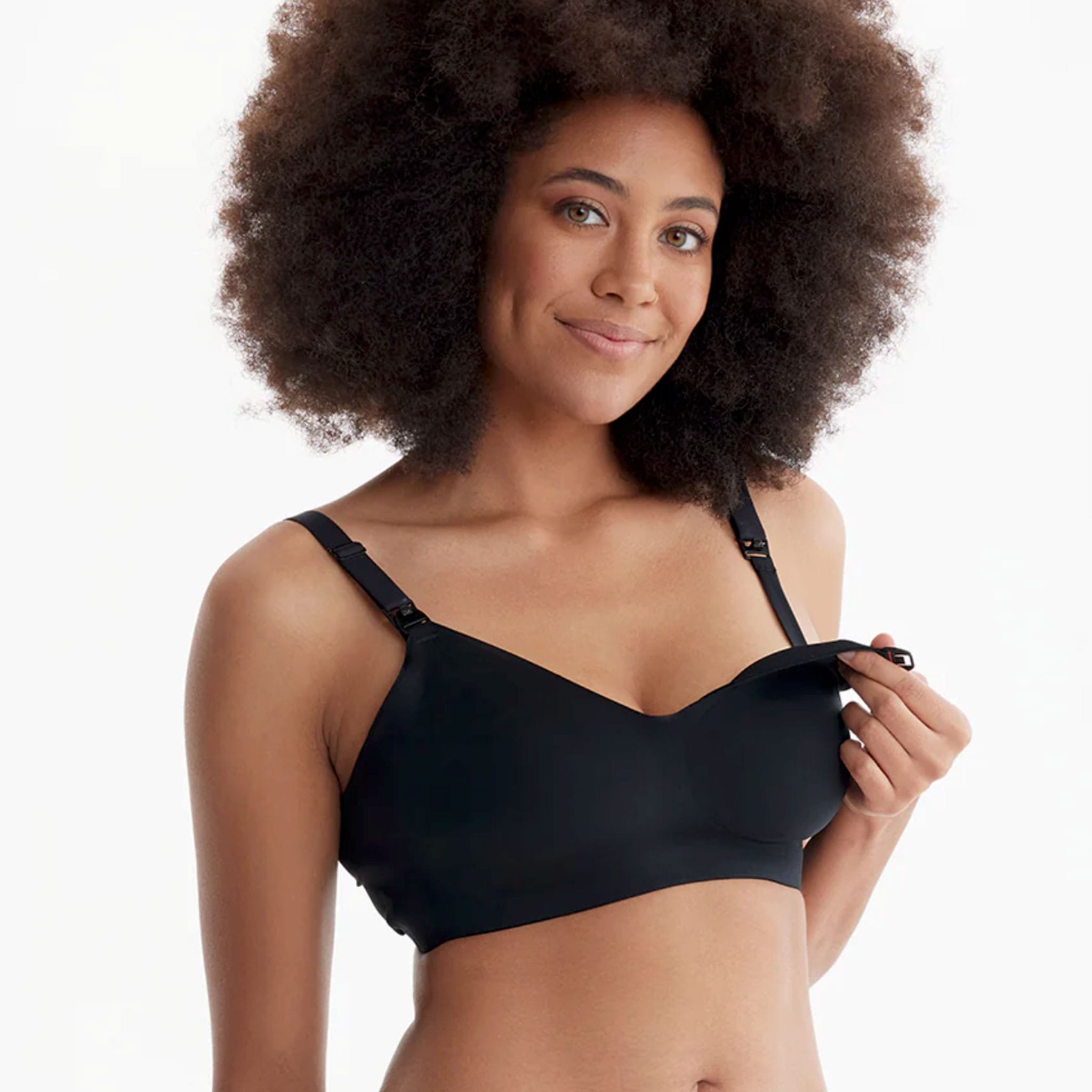Soutien-Gorge d'Allaitement Smooth YN21 - Noir - Mom Cozy – CLÉMENT