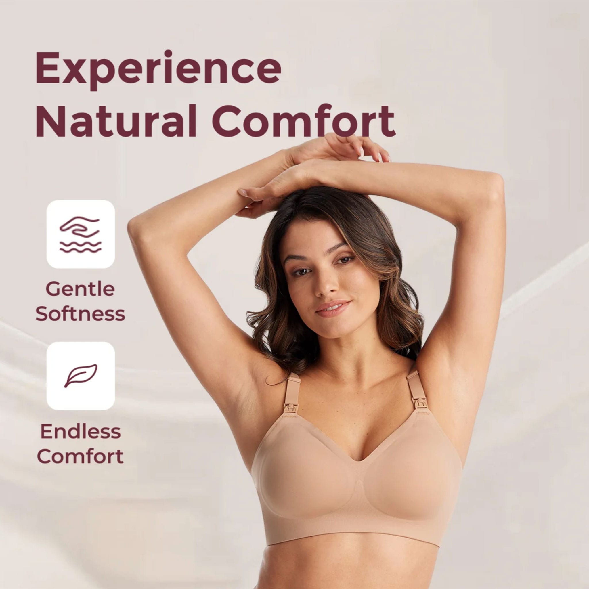 Soutien-Gorge d'Allaitement Smooth YN21 - Noir - Mom Cozy – CLÉMENT