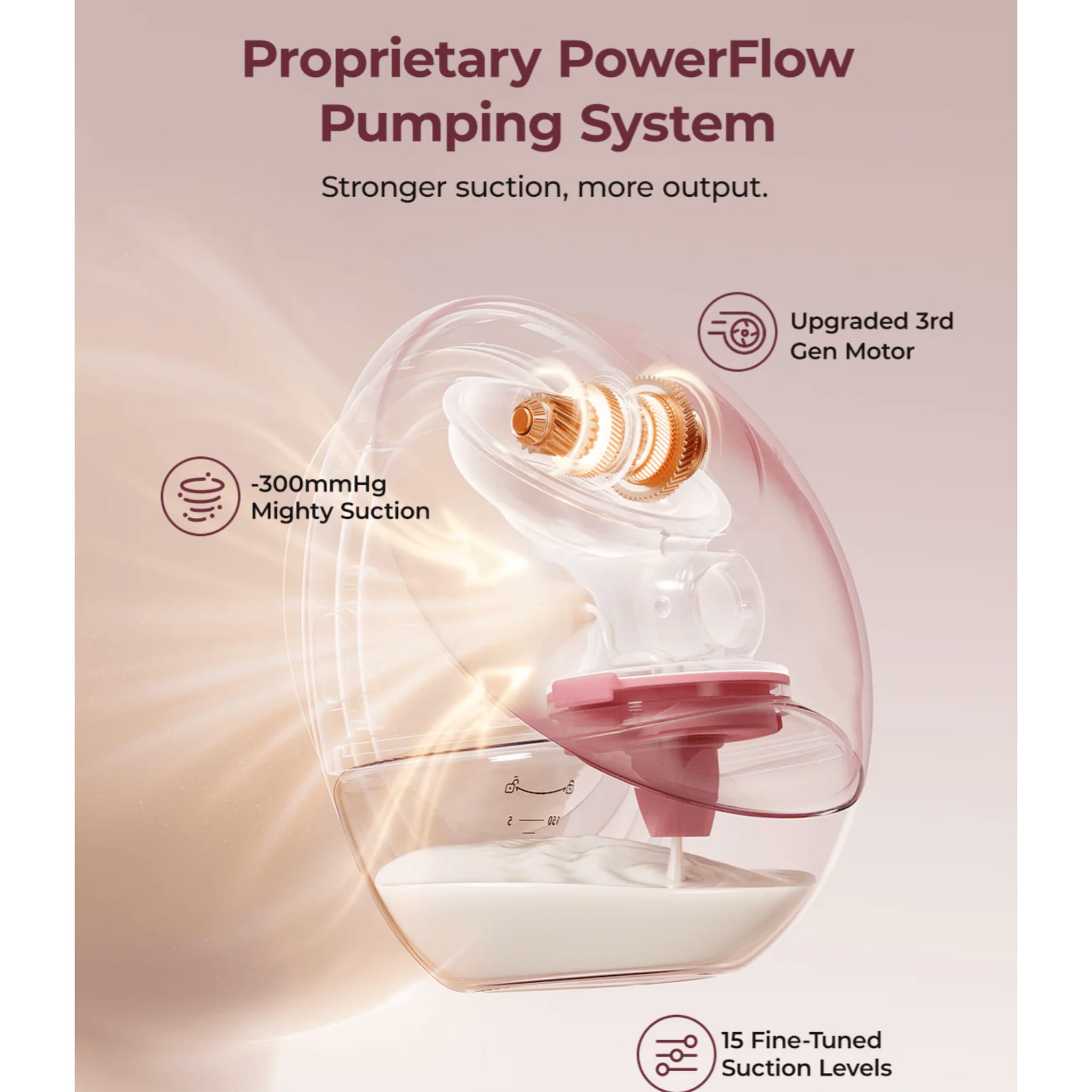 Tire-lait Portable M9 Mobile Flow Mains Libres- Double - Momcozy