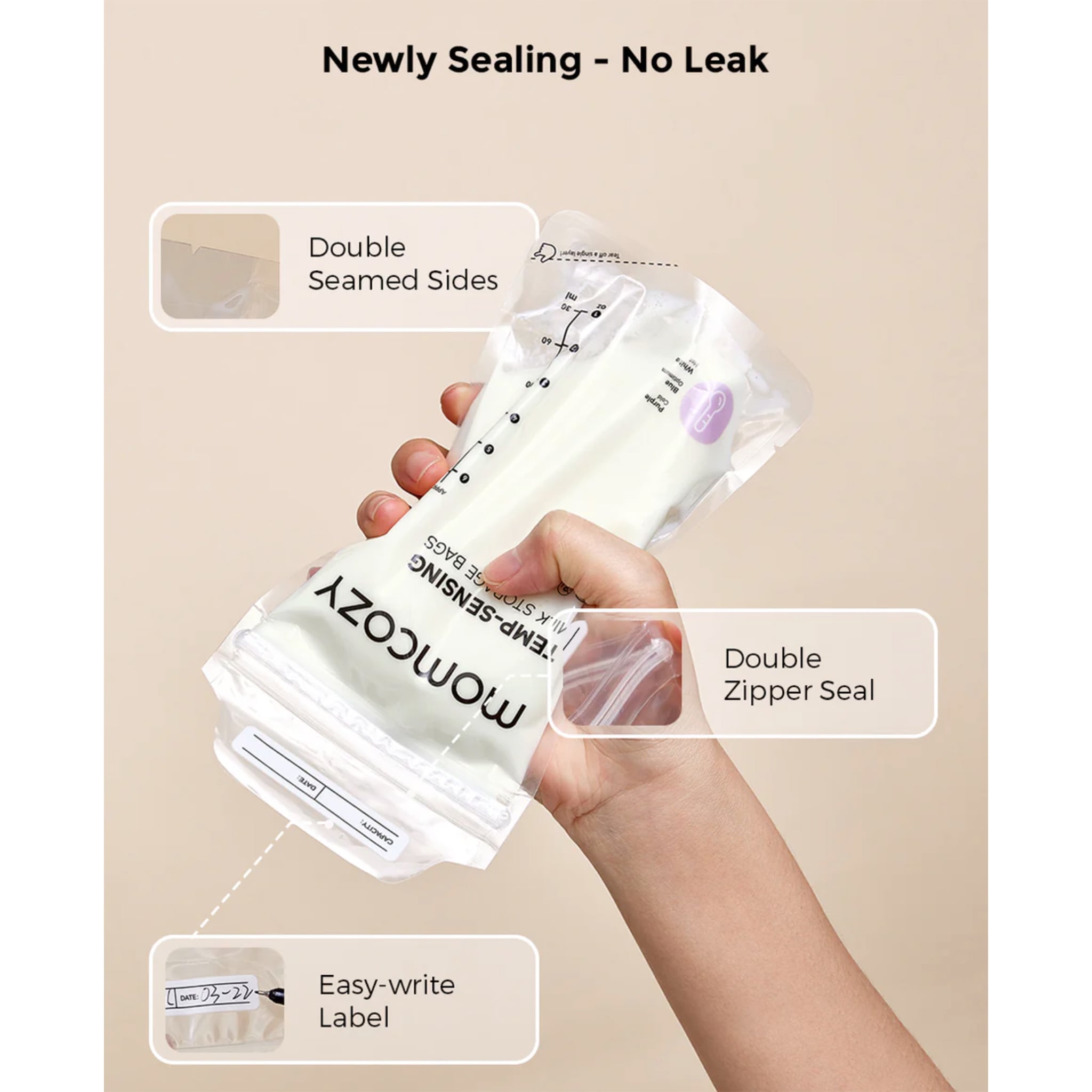 Milk Shortage Bags (120) – CLÉMENT