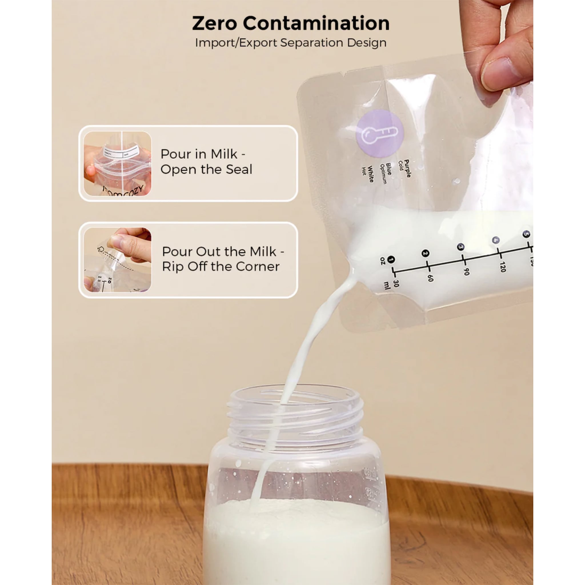 Milk Shortage Bags (120) – CLÉMENT