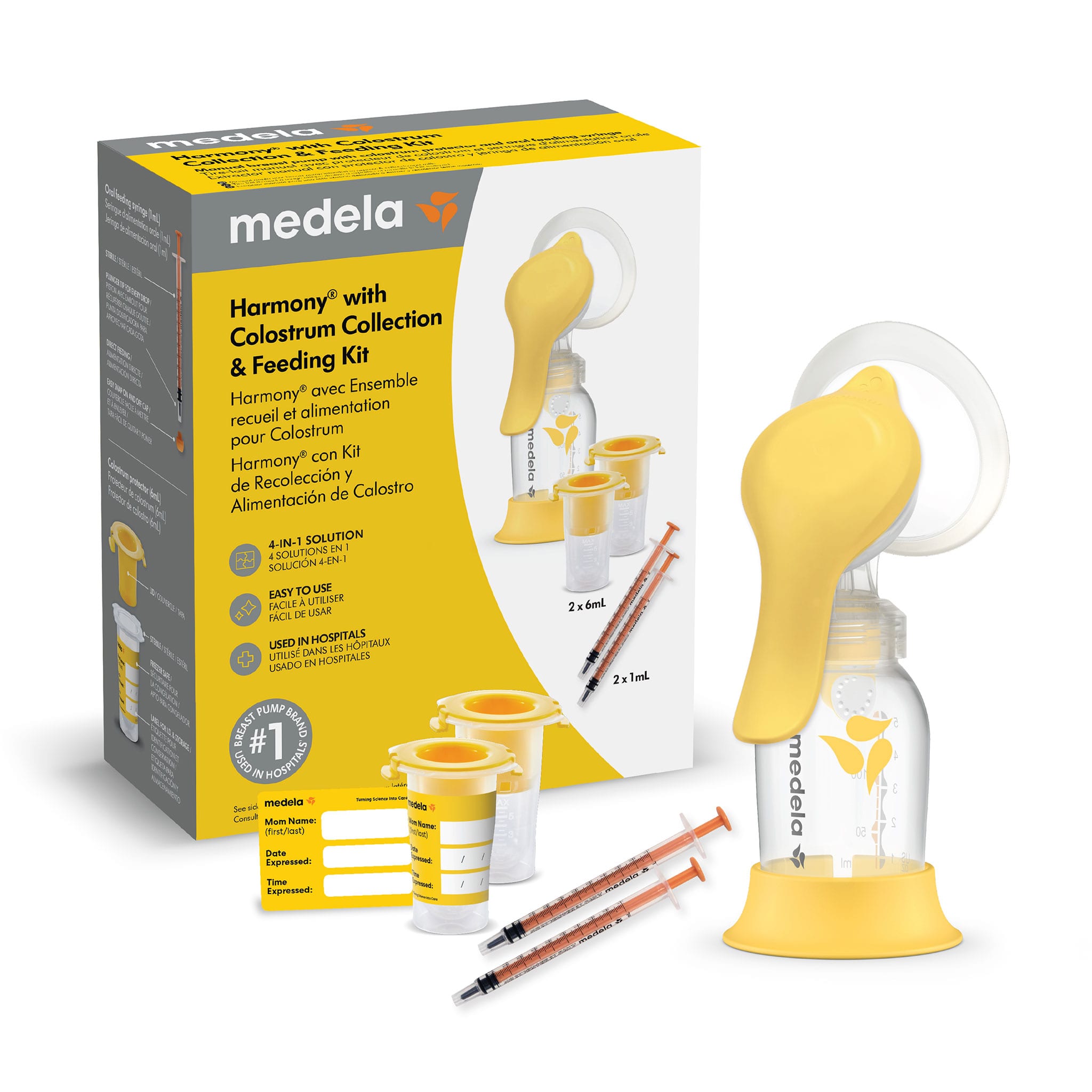 MÖDERE harmonizing cream WOMEN 3本セット Harmony Manual Breast Pump with Colostrum Collection and Feeding
