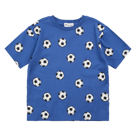 T-shirt Imprimée Soccer 3-6ans-Miles-Bleu Royal-3-MIL-26SMW07T02K-CLÉMENT