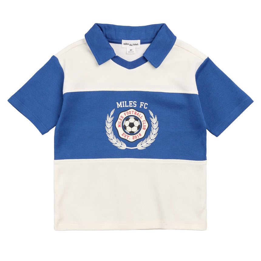 Polo Soccer 3-6ans-Miles-Bleu Royal-2-MIL-26SMW07T04K-CLÉMENT