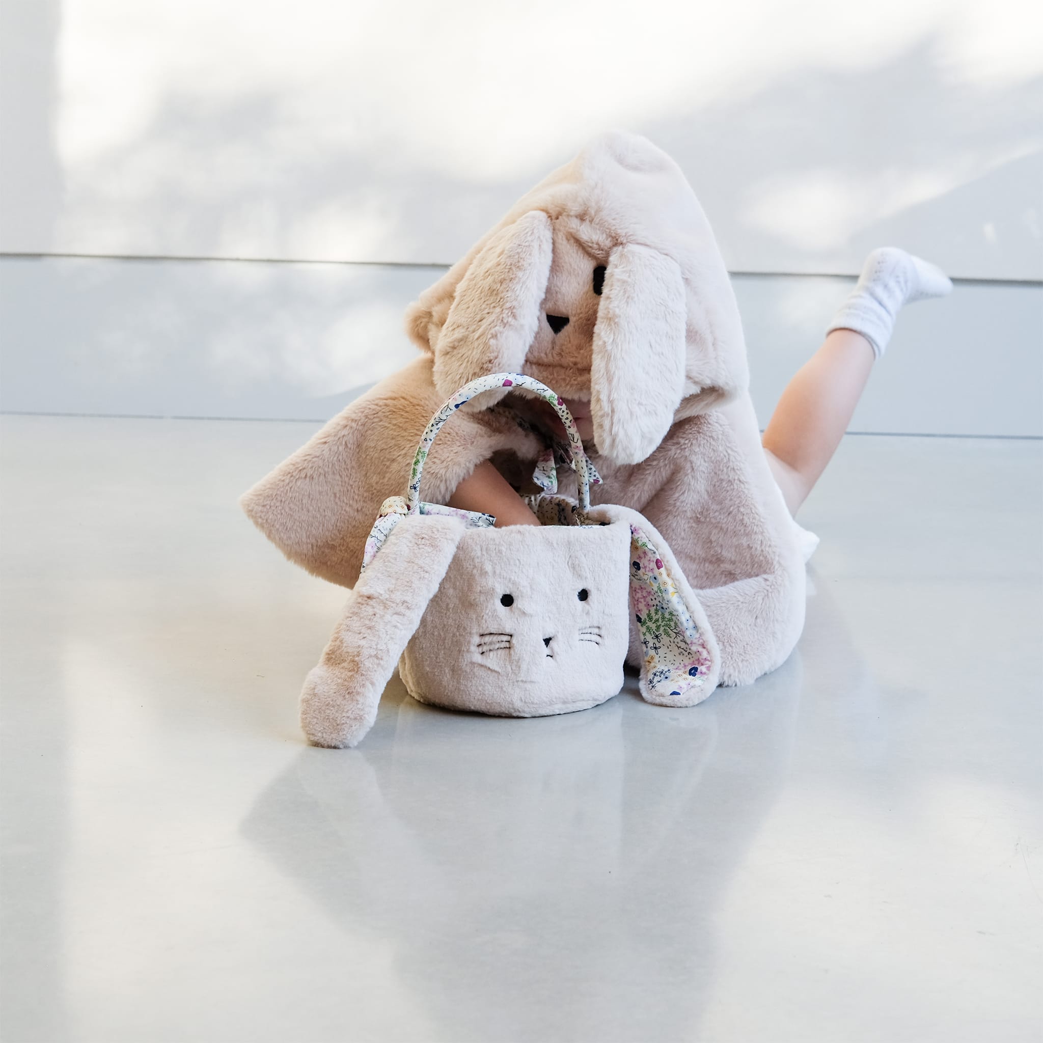 Panier de Pâques en Peluche - Lapin - Mimi Lula – CLÉMENT