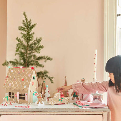 Calendrier de l’Avent en autocollants Maison en pain d’épices-Meri Meri-MME-280743-CLÉMENT