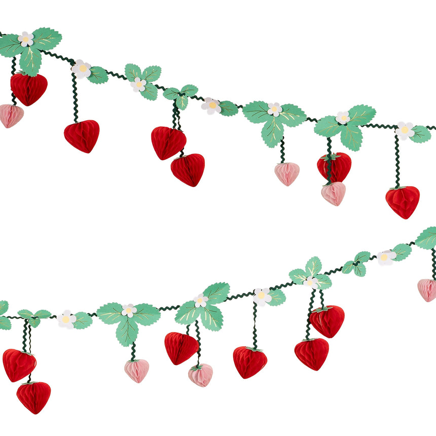 Guirlande De Fraises-Meri Meri-MME-285990-CLÉMENT