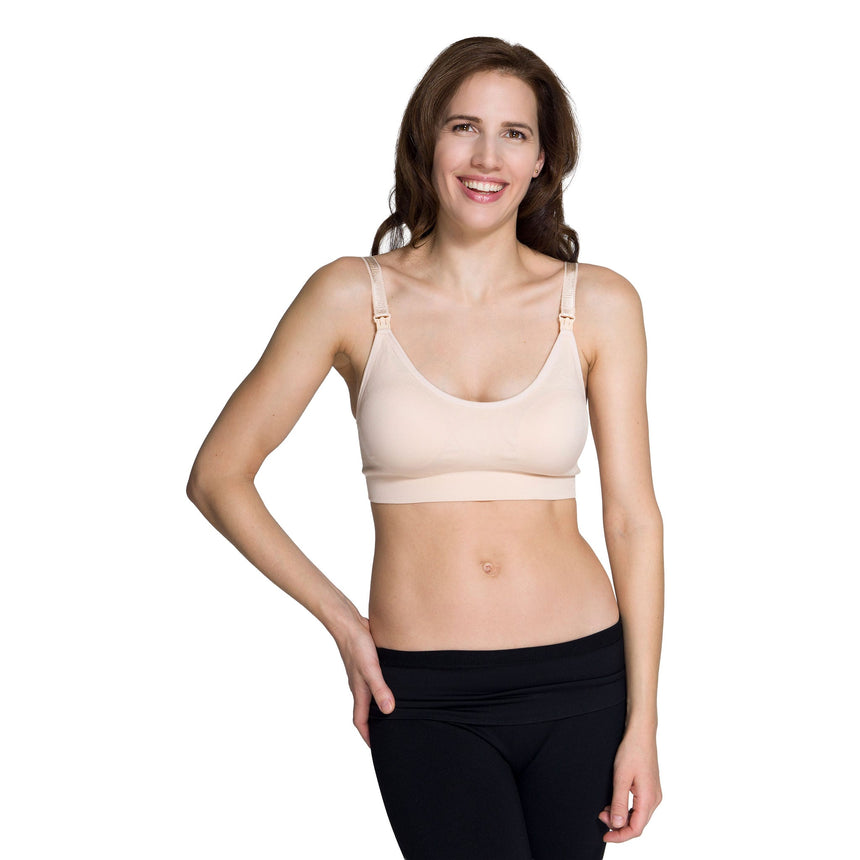 Soutien-gorge d'Allaitement-Momzelle-Beige-XS-MOZ-M4052-CLÉMENT