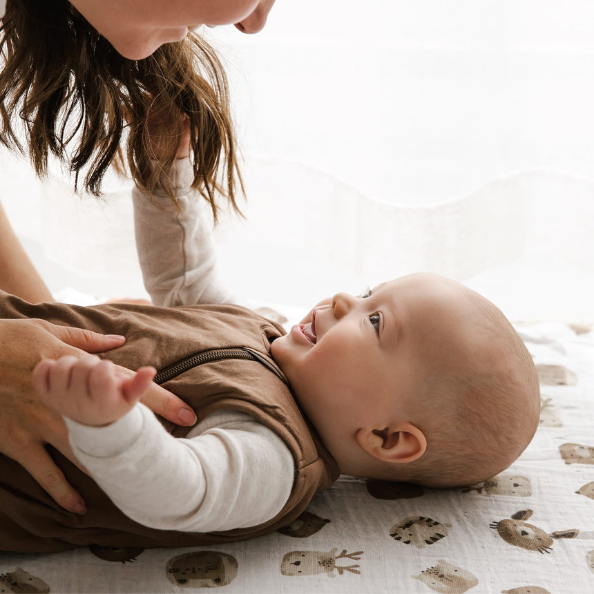 Fauna-swaddle Blanket Muslin