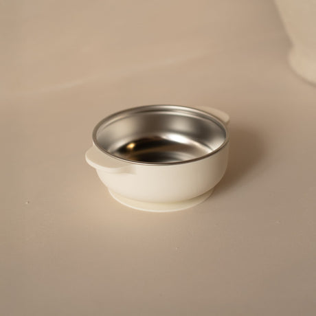 Bol Stainless/silicone - Blanc Crème-Micasso-MSO-HAFBBLC-CLÉMENT