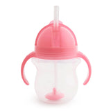 Any Angle™ Click Lock Weighted Straw Trainer Cup 7oz - Pink