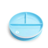 Assiette à Compartiment Ventouse - Bleu-Munchkin-MUN-28296-BLEU-CLÉMENT