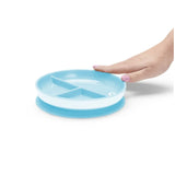 Assiette à Compartiment Ventouse - Bleu-Munchkin-MUN-28296-BLEU-CLÉMENT