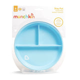 Assiette à Compartiment Ventouse - Bleu-Munchkin-MUN-28296-BLEU-CLÉMENT