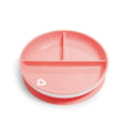 Assiette à Compartiment Ventouse - Rose-Munchkin-MUN-28296-ROSE-CLÉMENT