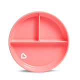Assiette à Compartiment Ventouse - Rose-Munchkin-MUN-28296-ROSE-CLÉMENT