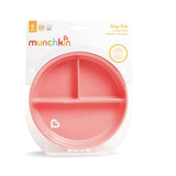 Assiette à Compartiment Ventouse - Rose-Munchkin-MUN-28296-ROSE-CLÉMENT