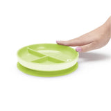 Assiette à Compartiment Ventouse - Vert-Munchkin-MUN-28296-VERT-CLÉMENT