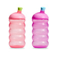 Gobelets Click Lock à Bec Résistant aux Morsures 10 oz (2) - Rose/Mauve-Munchkin-MUN-28711P-CLÉMENT