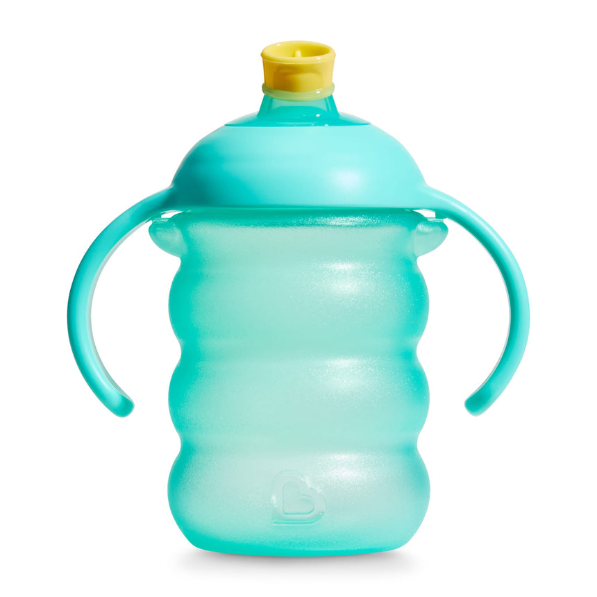 Gobelets d’Apprentissage Click Lock à Bec Résistant aux Morsures 8 oz (2) - Bleu/Vert-Munchkin-MUN-28716P-CLÉMENT