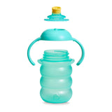 Gobelets d’Apprentissage Click Lock à Bec Résistant aux Morsures 8 oz (2) - Bleu/Vert-Munchkin-MUN-28716P-CLÉMENT
