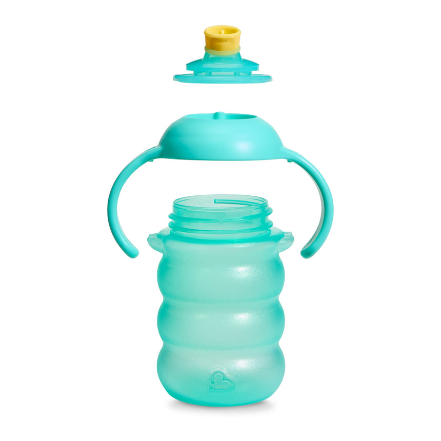 Gobelets d’Apprentissage Click Lock à Bec Résistant aux Morsures 8 oz (2) - Bleu/Vert-Munchkin-MUN-28716P-CLÉMENT