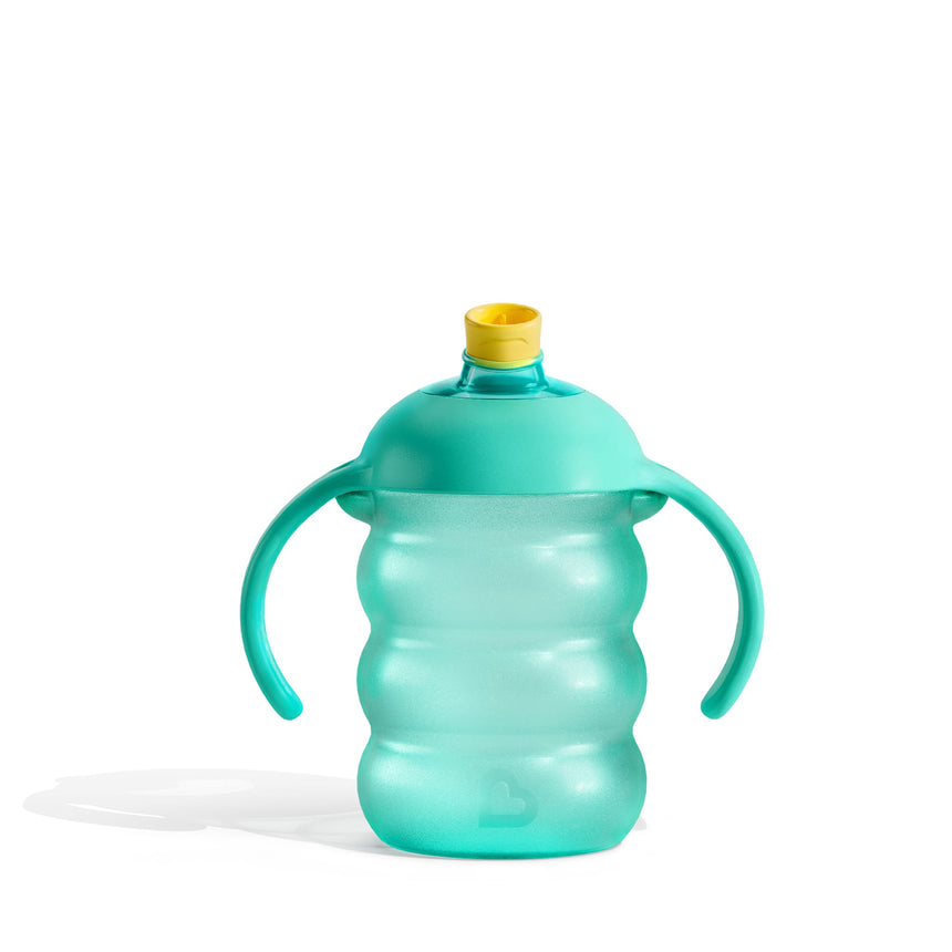 Gobelets d’Apprentissage Click Lock à Bec Résistant aux Morsures 8 oz (2) - Bleu/Vert-Munchkin-MUN-28716P-CLÉMENT