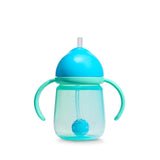 Gobelets d’Apprentissage Any Angle à Paille Lestée 7 oz (2) - Bleu/Jaune-Munchkin-MUN-28728P-CLÉMENT