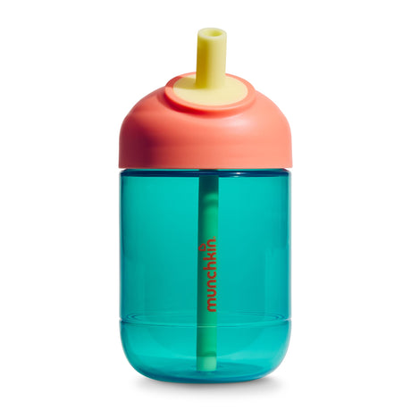 Gobelet Perfect Angle à Paille 10 oz - Turquoise-Munchkin-MUN-28772-SD-CLÉMENT